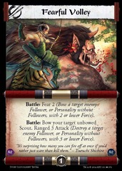 Fearful Volley (U) FOIL